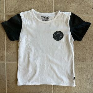 Munster Black and White Graphic Tee